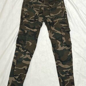 Camouflage Cargo Pants Fashion Nova Men Size 30